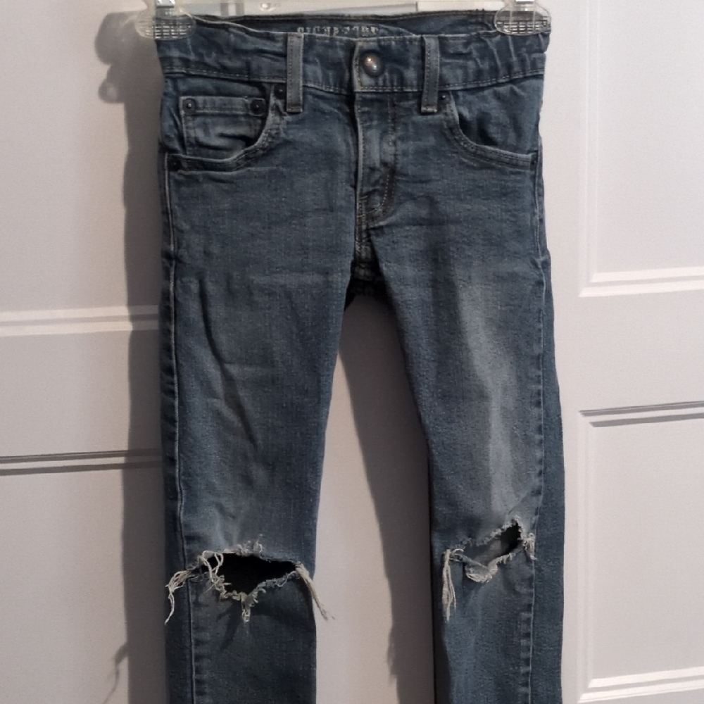 Signature by Levi Strauss Kids Ripped Denim Jeans